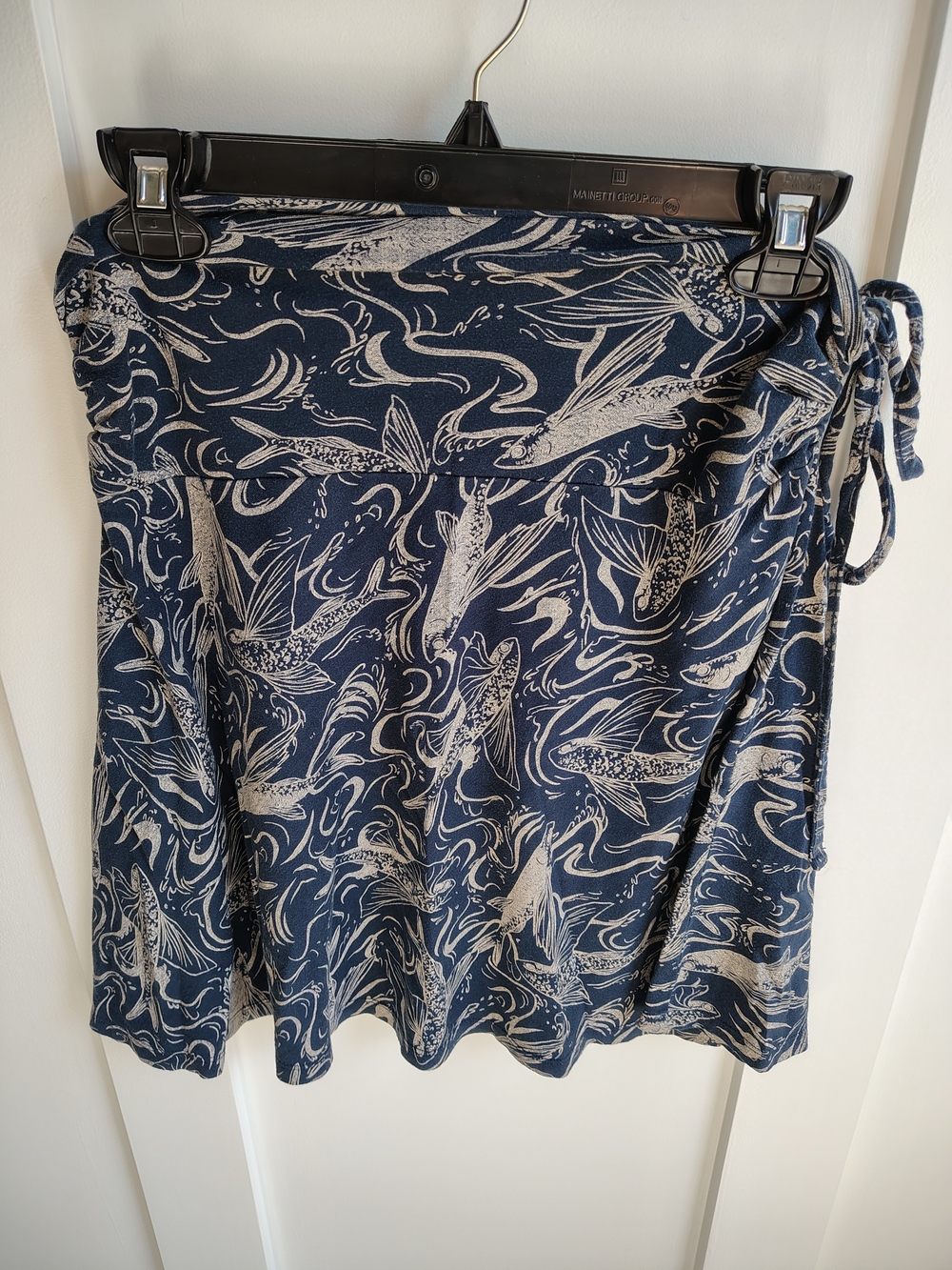 Patagonia Navy Blue & Cream Flying Fish Skirt